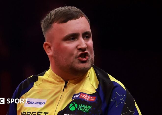 Luke Littler: Defending champion stunned by Luke Waterhouse at World Grand Prix