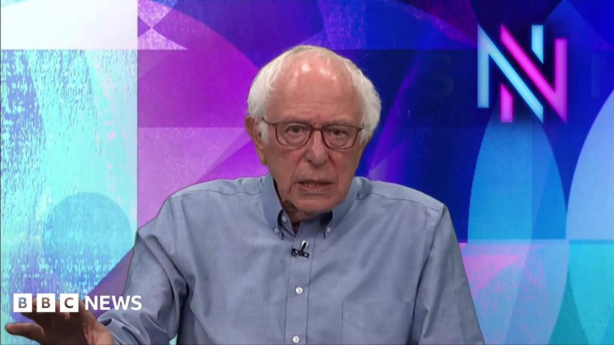 Bernie Sanders speaks to the BBC about proposed bill to ban AI superintelligence