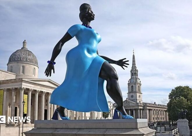 ‘Everywoman’ statue unveiled on Trafalgar Square’s Fourth Plinth