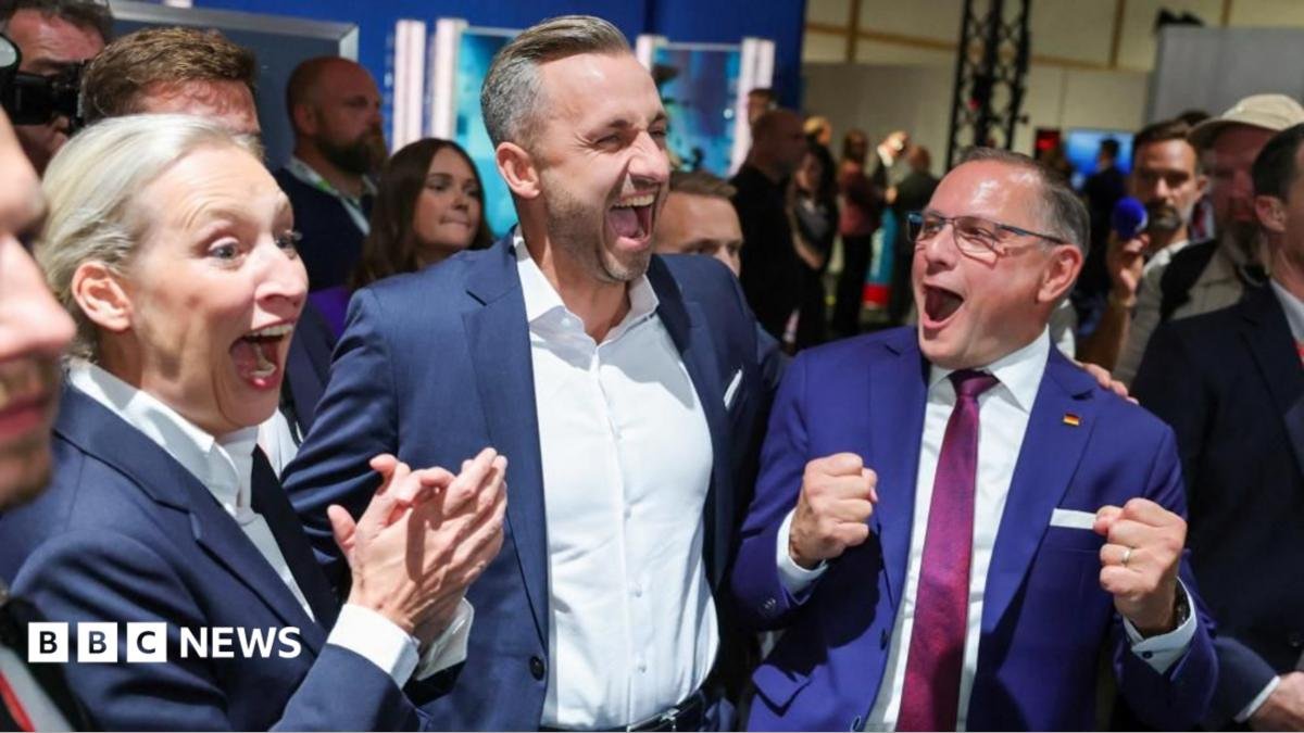 Germany’s far-right AfD set for big win in eastern state, just short of majority