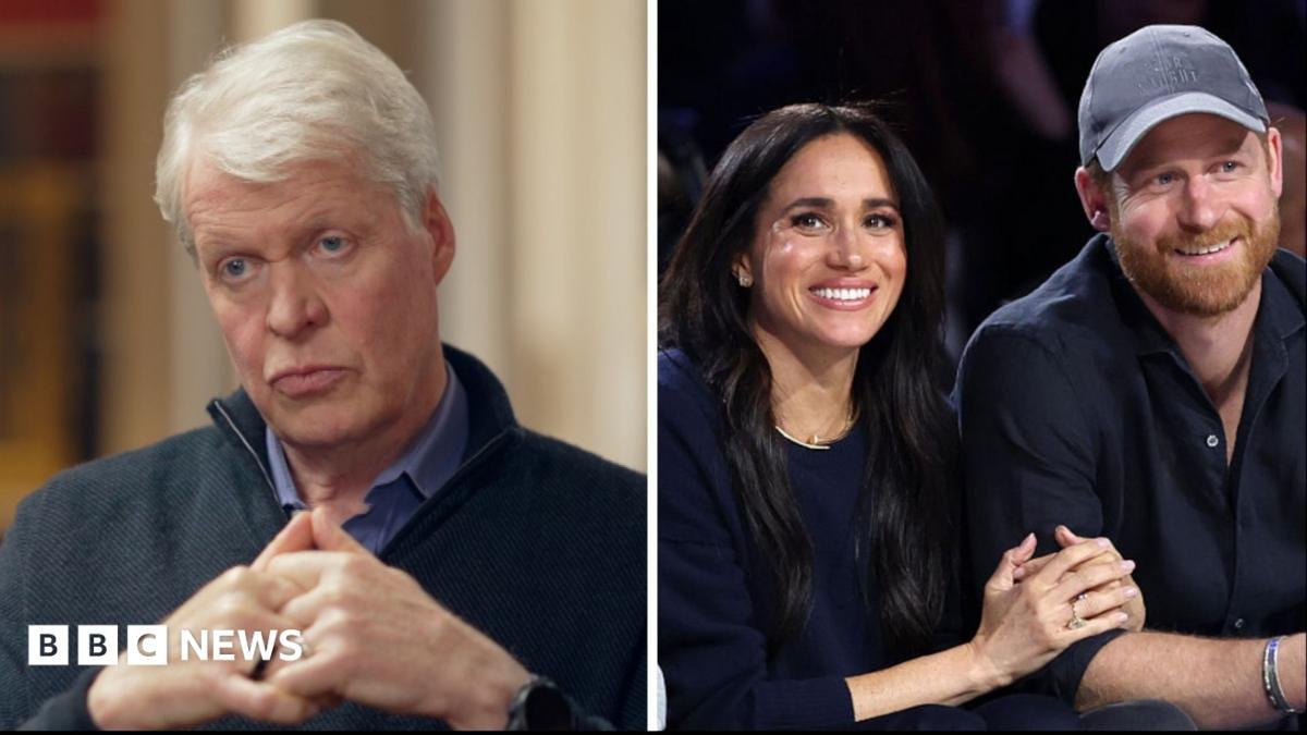 Diana’s brother says Harry and Meghan face ‘cancerous’ press