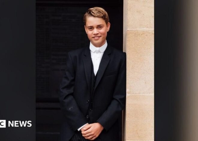 Prince George attends first day at Eton College