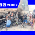 Verified video shows wreck of Saudi warplane shot down over Yemen