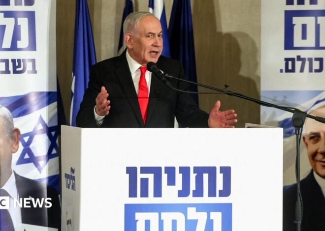 Israel’s Netanyahu to sue Haaretz over claim UAE warned him of 7 October attack