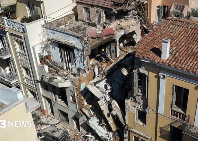 Athens explosion: Six dead in blast near Acropolis in Plaka district