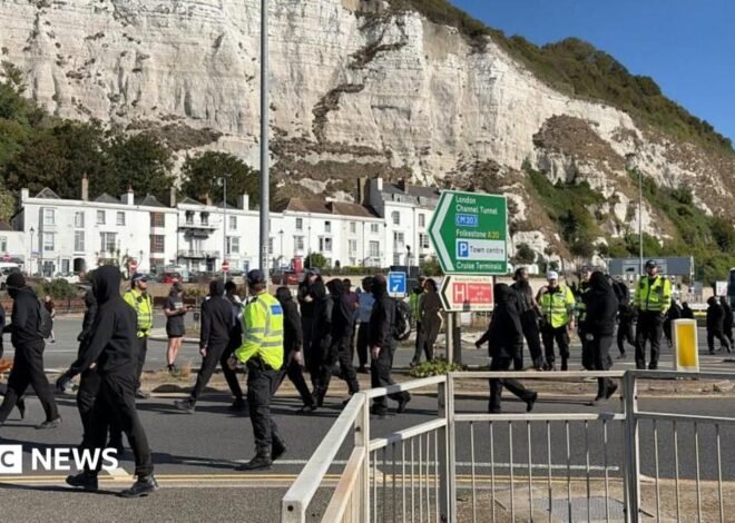 Kent Police warned of Dover protests the day before, force says
