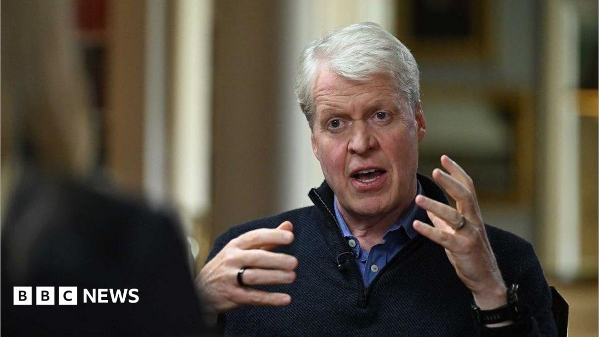 Harry and Meghan’s media treatment echoes what happened to Diana, Earl Spencer tells BBC