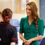 Catherine sees how her charity climb funds are helping hospital