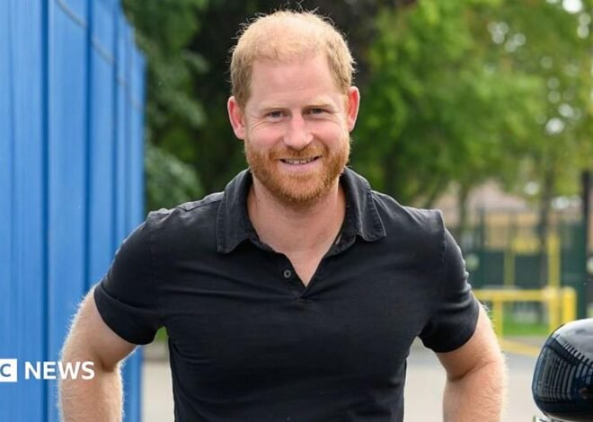Prince Harry says it is ‘great’ to be back in UK after six years in US