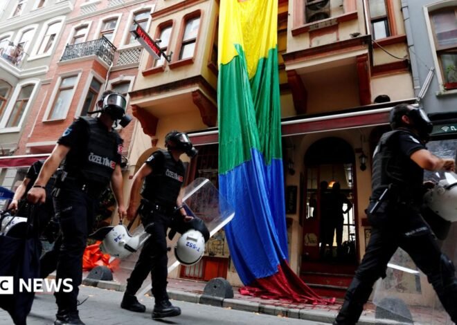 Turkish police detain dozens in raids on gay bars and homes of LGBTQ+ activists