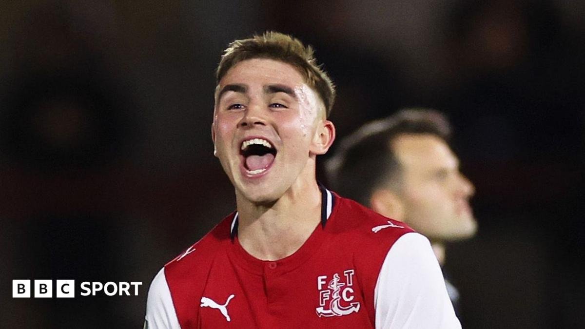 Carabao Cup draw: League Two Fleetwood will host Arsenal in fourth round