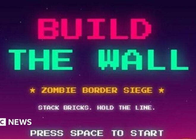 White House pulls Tetris-style ‘Build The Wall’ game after copyright concern