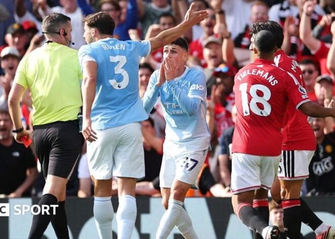 Phil Foden sees red but Erling Haaland scores winner – Manchester Utd v City player ratings