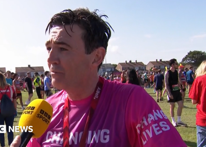 Andy Burnham among Great North Run 2026 finishers