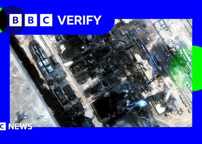 Saudi Arabia: Satellite image reveals major damage that shut crucial oil pipeline