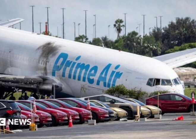 Flight recorders recovered from ‘devastating’ Amazon cargo plane crash