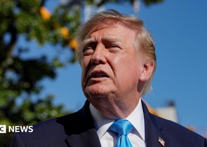 Donald Trump says a ‘threat’ led US to move bombers from RAF Fairford