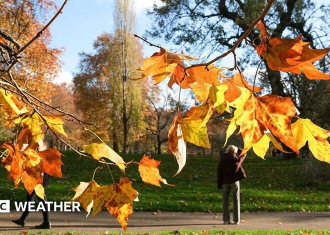 UK weather: Summerlike warmth to give way to autumn chill this week
