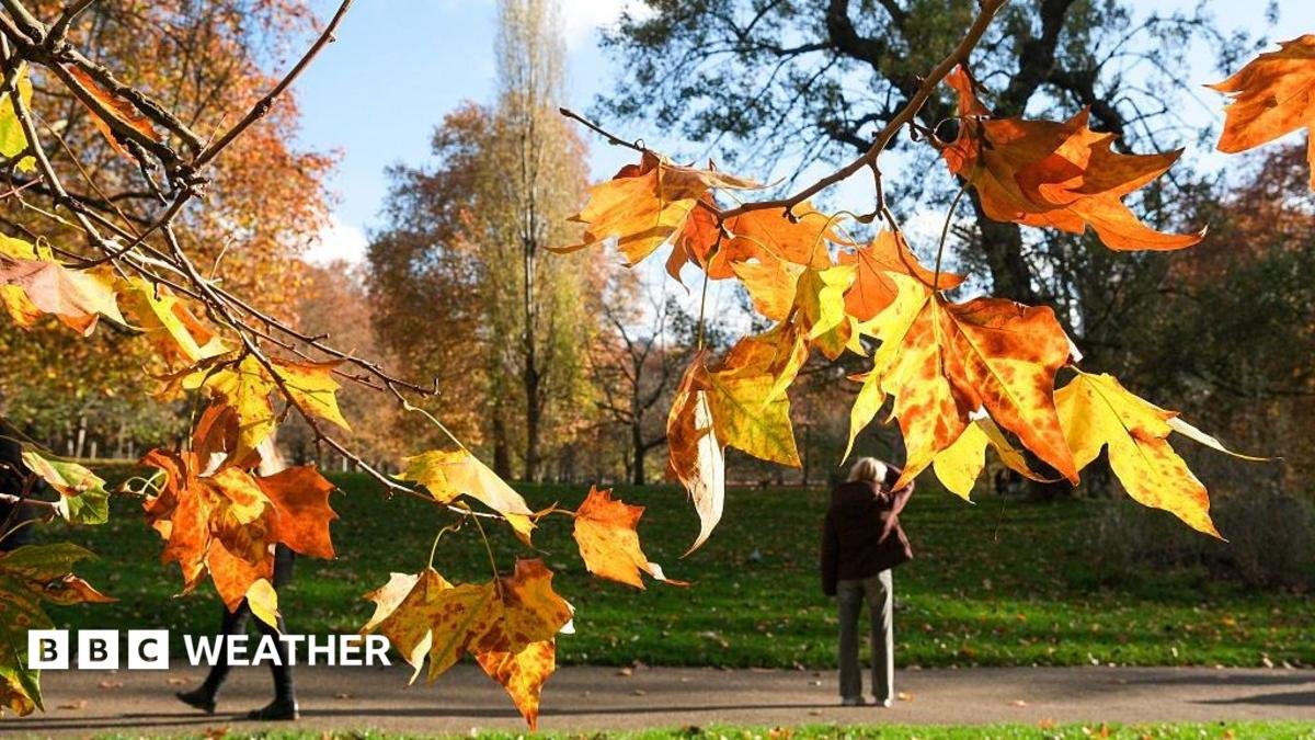 UK weather: Summerlike warmth to give way to autumn chill this week
